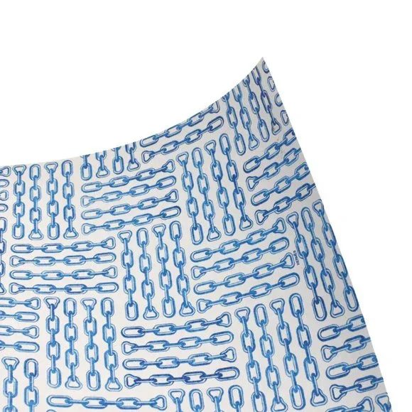 Auth HERMES LES GRANDES FEUILLES D'HERMES Wallpaper Wrapping Paper BE 06MC457 ③